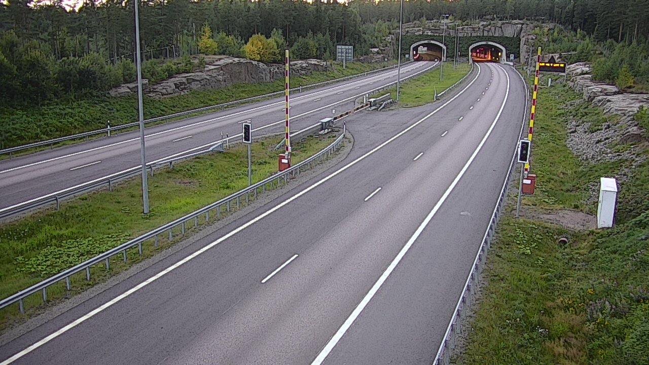 Kelikamerat Kuva Tie 7 Virolahti, Vaalimaan tunneli, puomi itä, Virolahti, Kymenlaakso