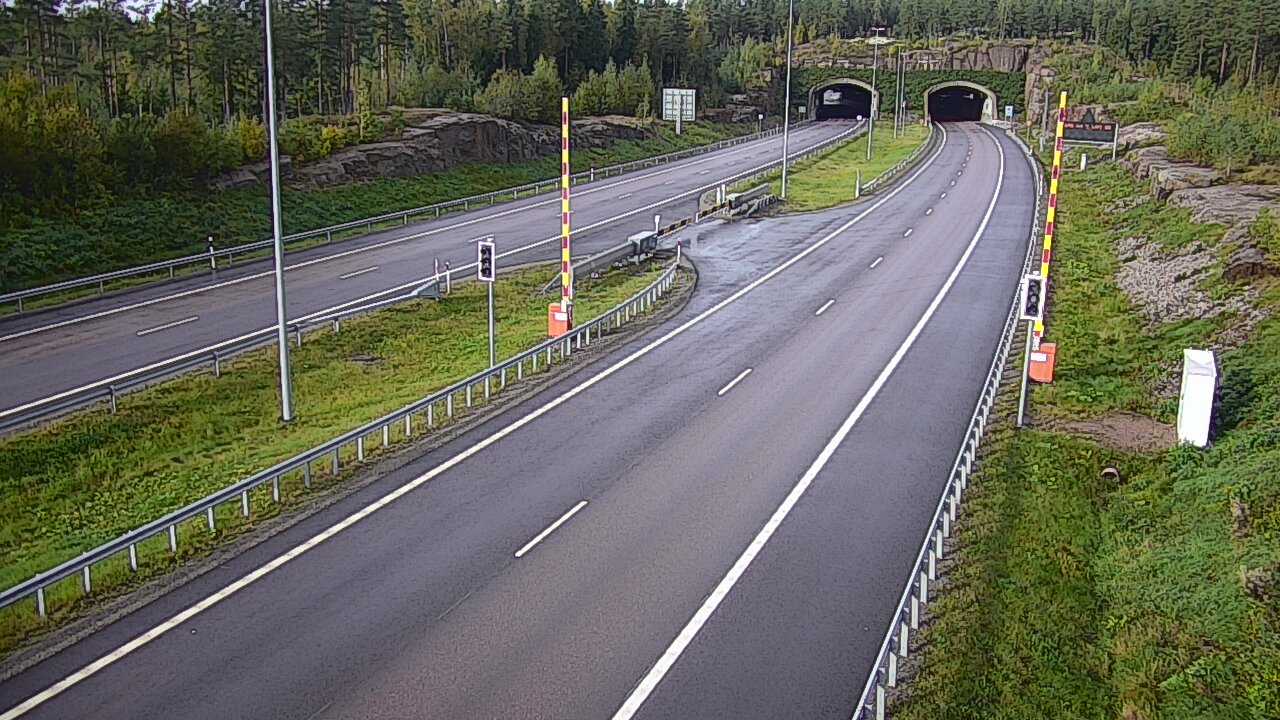 Kelikamerat Kuva Tie 7 Virolahti, Vaalimaan tunneli, puomi itä, Virolahti, Kymenlaakso