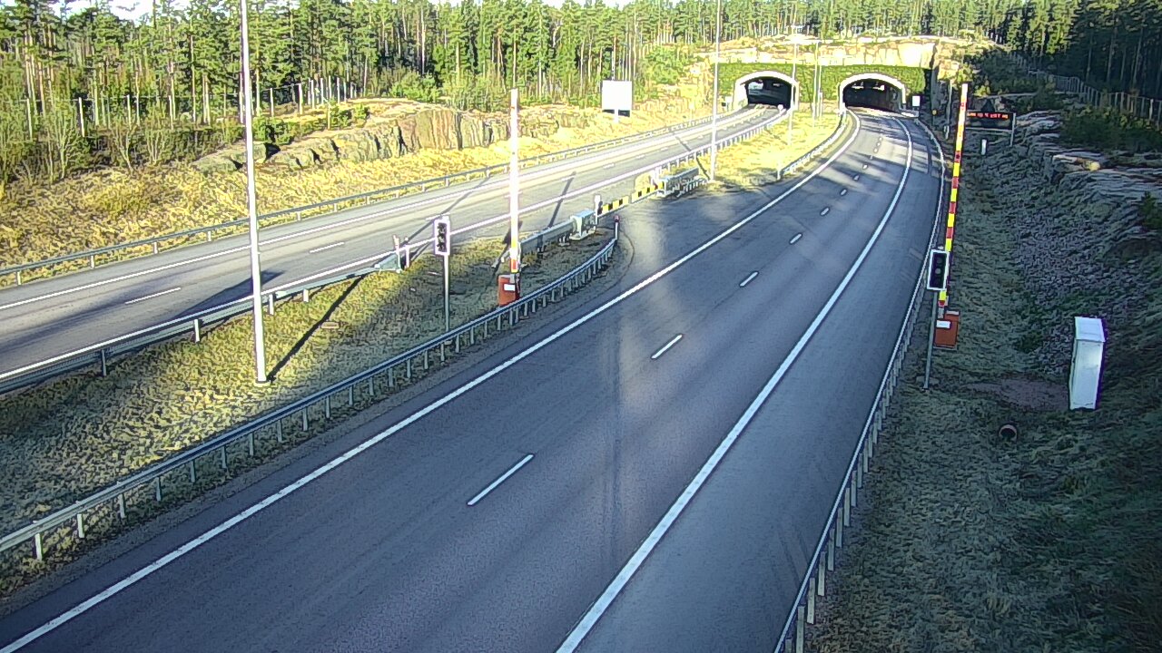 Kelikamerat Kuva Tie 7 Virolahti, Vaalimaan tunneli, puomi itä, Virolahti, Kymenlaakso