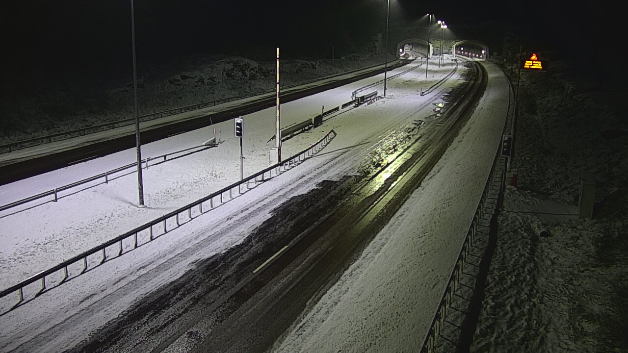 Kelikamerat Kuva Tie 7 Virolahti, Vaalimaan tunneli, puomi itä, Virolahti, Kymenlaakso