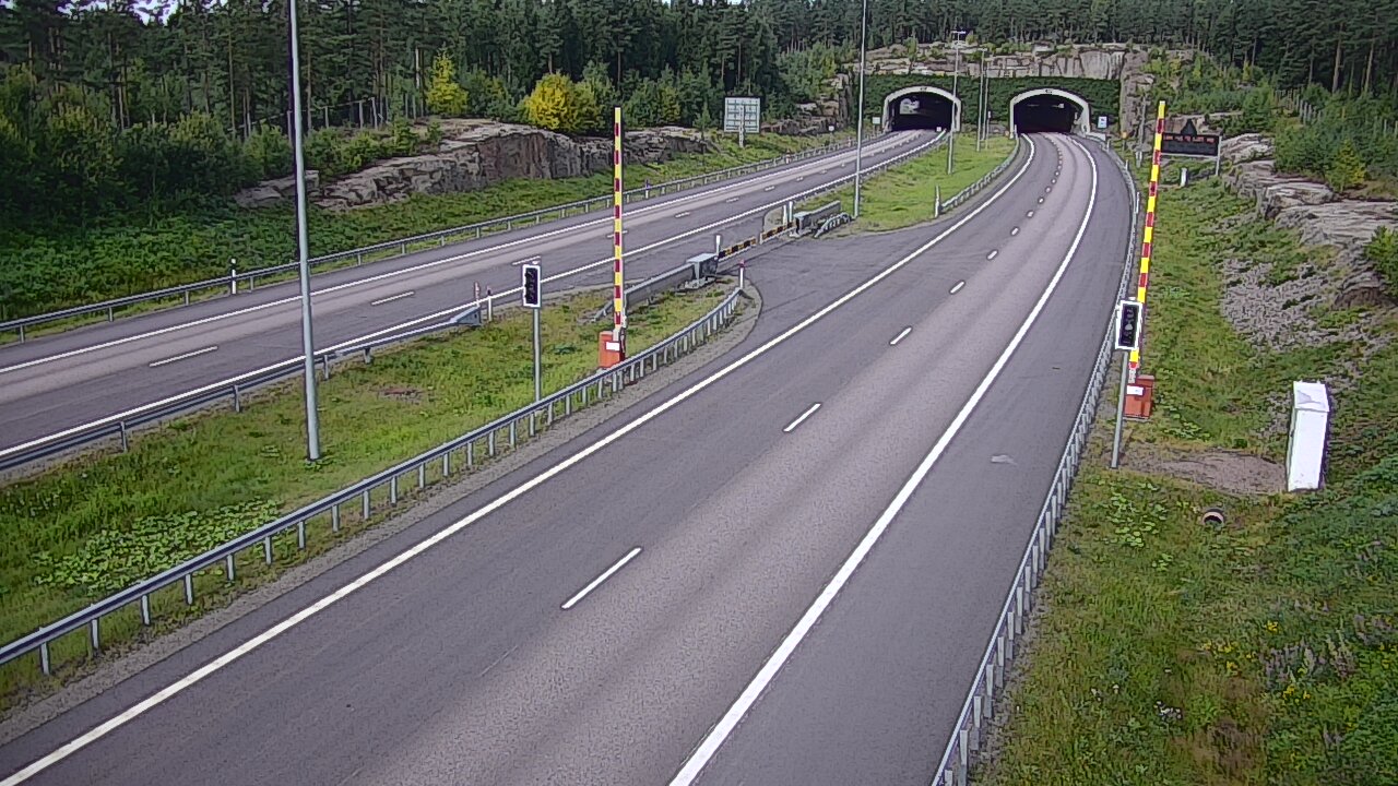 Kelikamerat Kuva Tie 7 Virolahti, Vaalimaan tunneli, puomi itä, Virolahti, Kymenlaakso