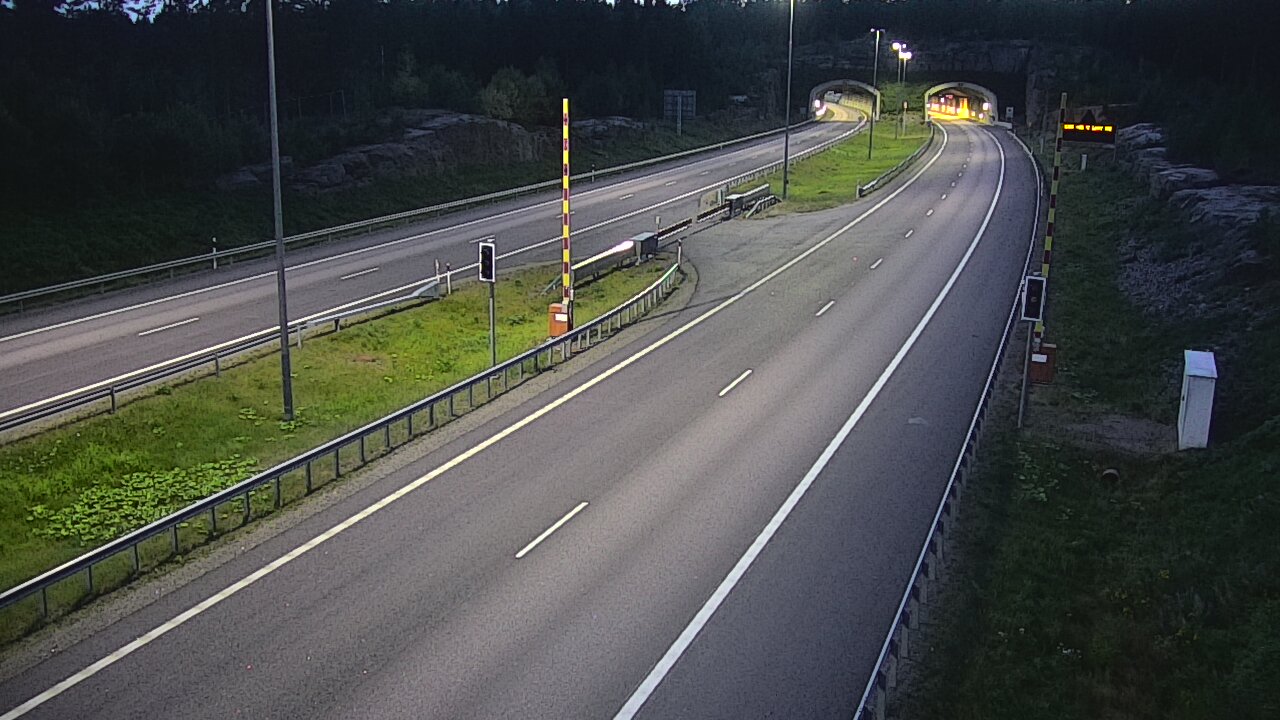 Kelikamerat Kuva Tie 7 Virolahti, Vaalimaan tunneli, puomi itä, Virolahti, Kymenlaakso