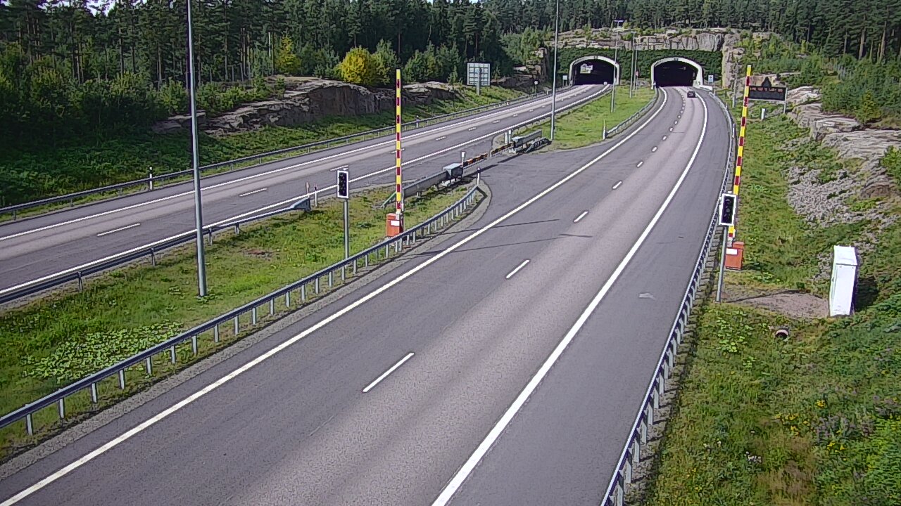 Kelikamerat Kuva Tie 7 Virolahti, Vaalimaan tunneli, puomi itä, Virolahti, Kymenlaakso