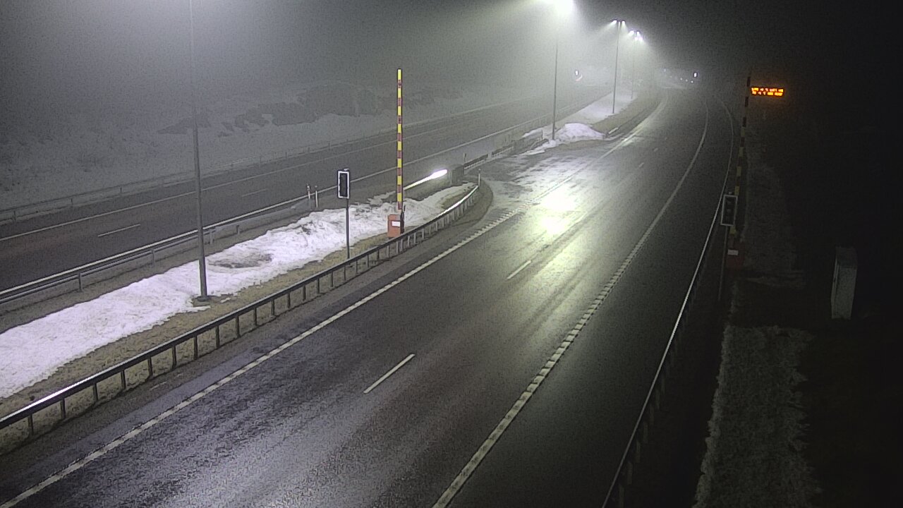 Kelikamerat Kuva Tie 7 Virolahti, Vaalimaan tunneli, puomi itä, Virolahti, Kymenlaakso