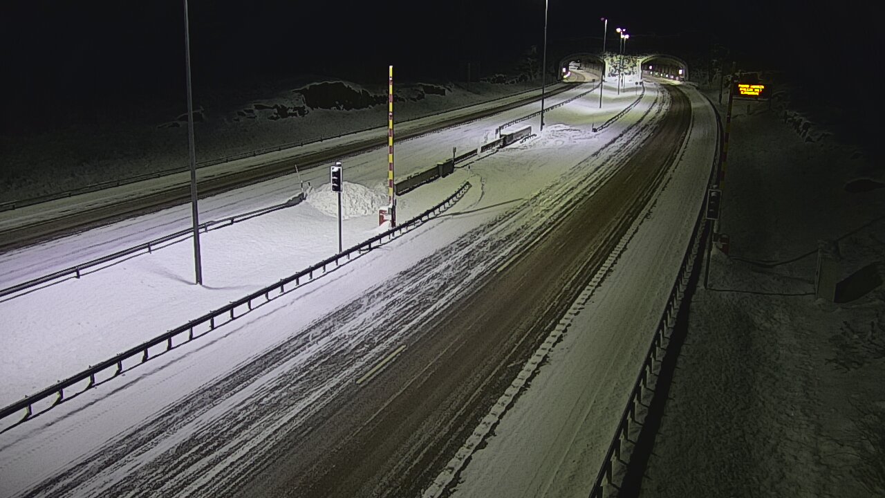 Kelikamerat Kuva Tie 7 Virolahti, Vaalimaan tunneli, puomi itä, Virolahti, Kymenlaakso