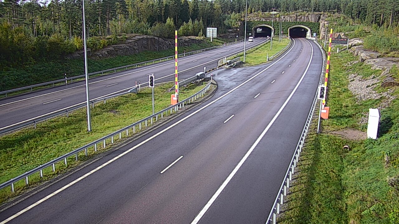 Kelikamerat Kuva Tie 7 Virolahti, Vaalimaan tunneli, puomi itä, Virolahti, Kymenlaakso