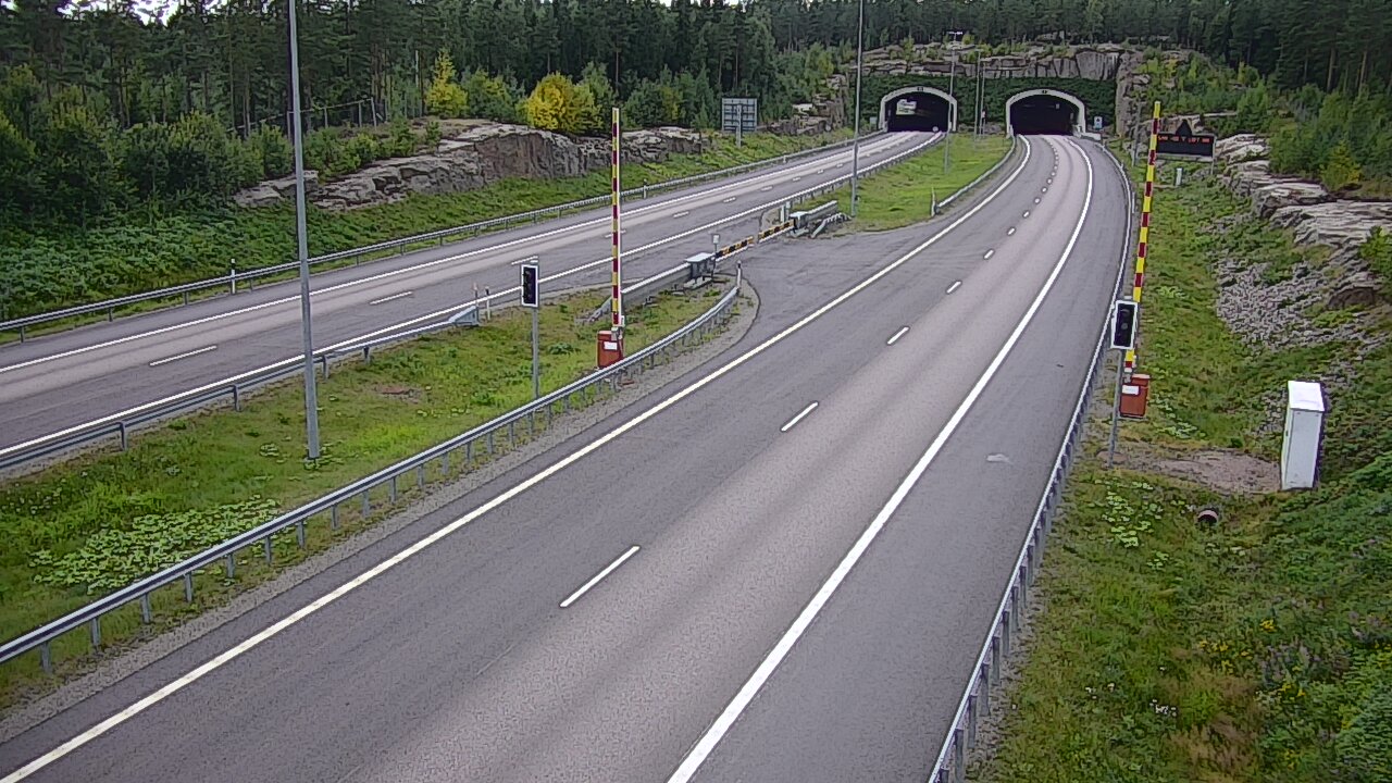 Kelikamerat Kuva Tie 7 Virolahti, Vaalimaan tunneli, puomi itä, Virolahti, Kymenlaakso