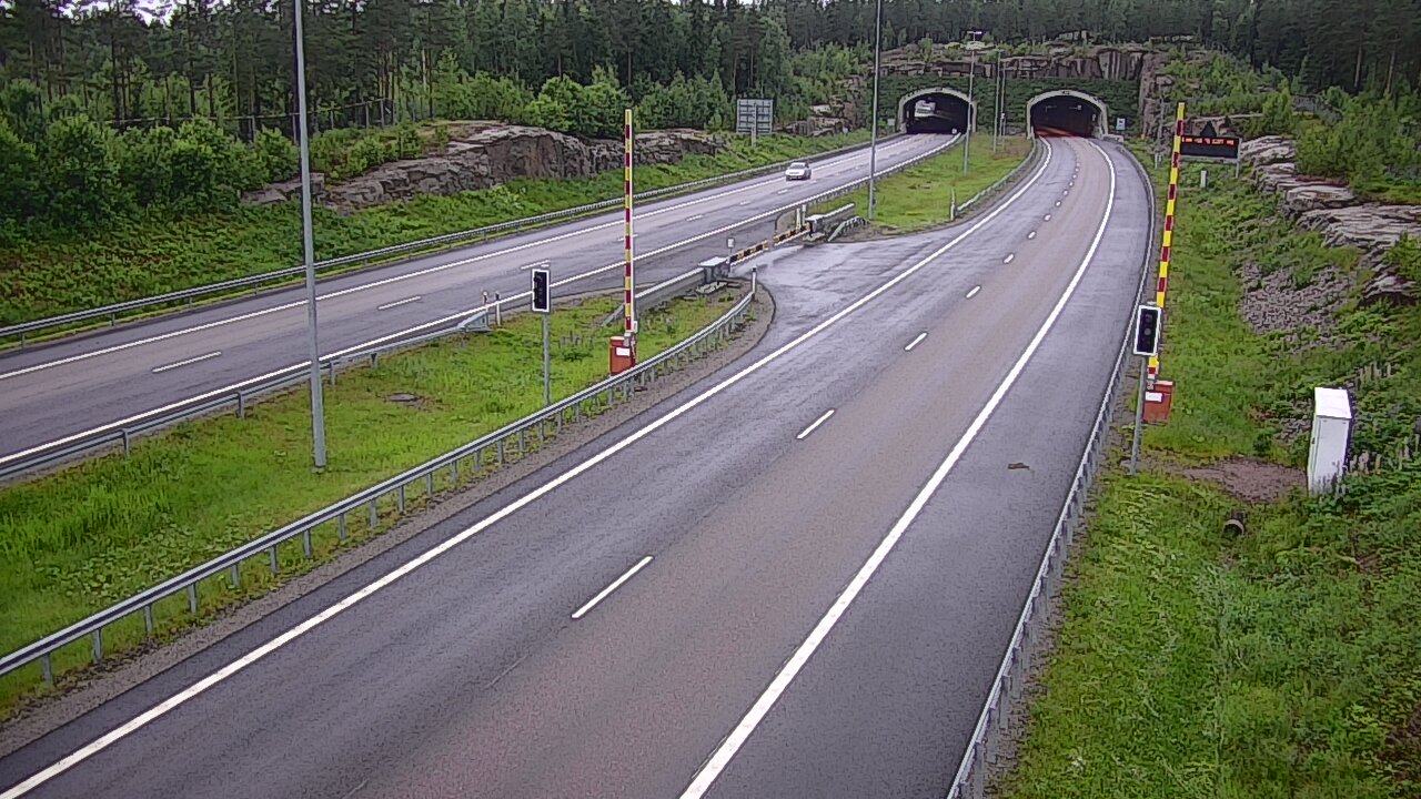 Kelikamerat Kuva Tie 7 Virolahti, Vaalimaan tunneli, puomi itä, Virolahti, Kymenlaakso