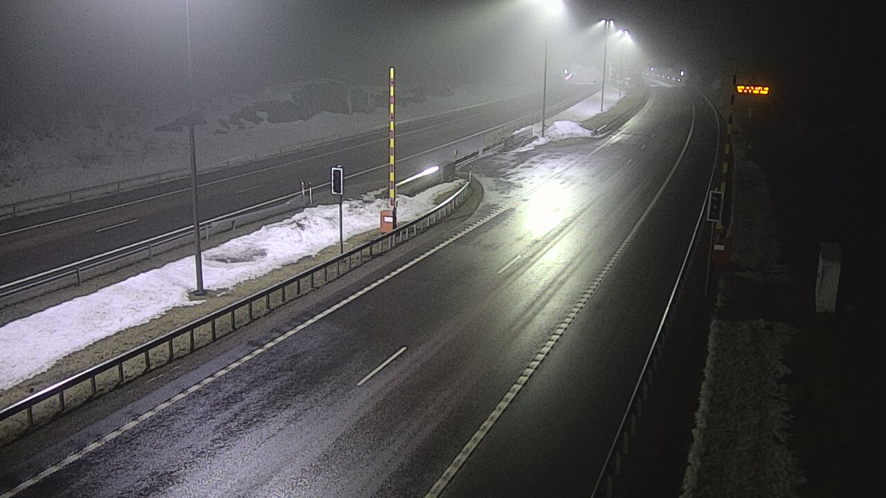 Kelikamerat Kuva Tie 7 Virolahti, Vaalimaan tunneli, puomi itä, Virolahti, Kymenlaakso