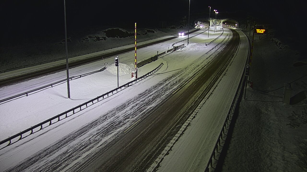 Kelikamerat Kuva Tie 7 Virolahti, Vaalimaan tunneli, puomi itä, Virolahti, Kymenlaakso