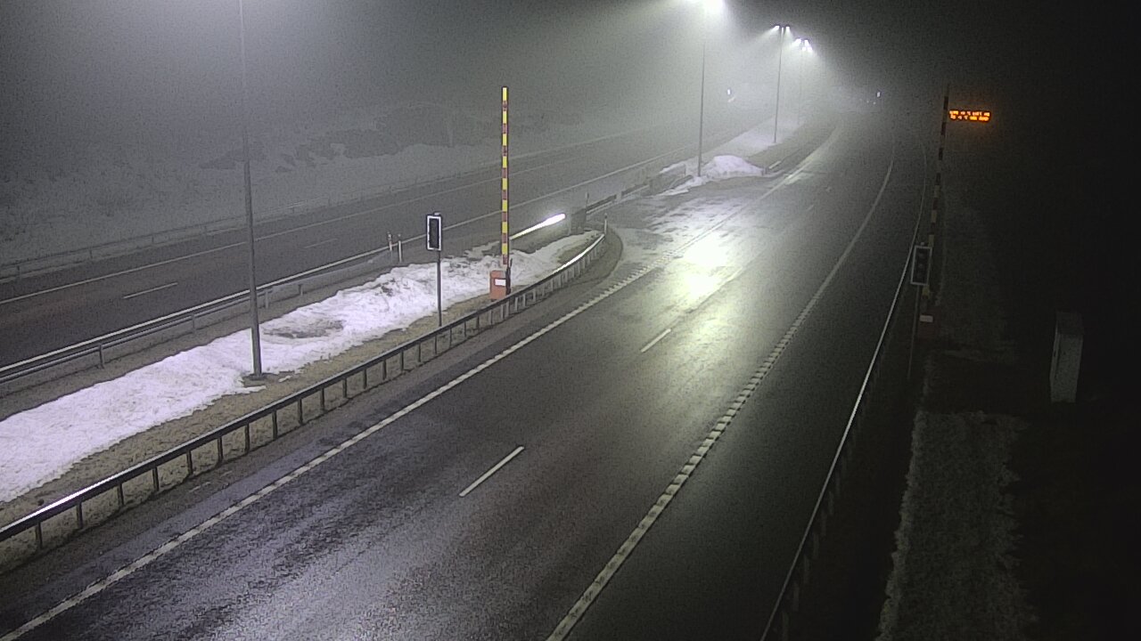 Kelikamerat Kuva Tie 7 Virolahti, Vaalimaan tunneli, puomi itä, Virolahti, Kymenlaakso