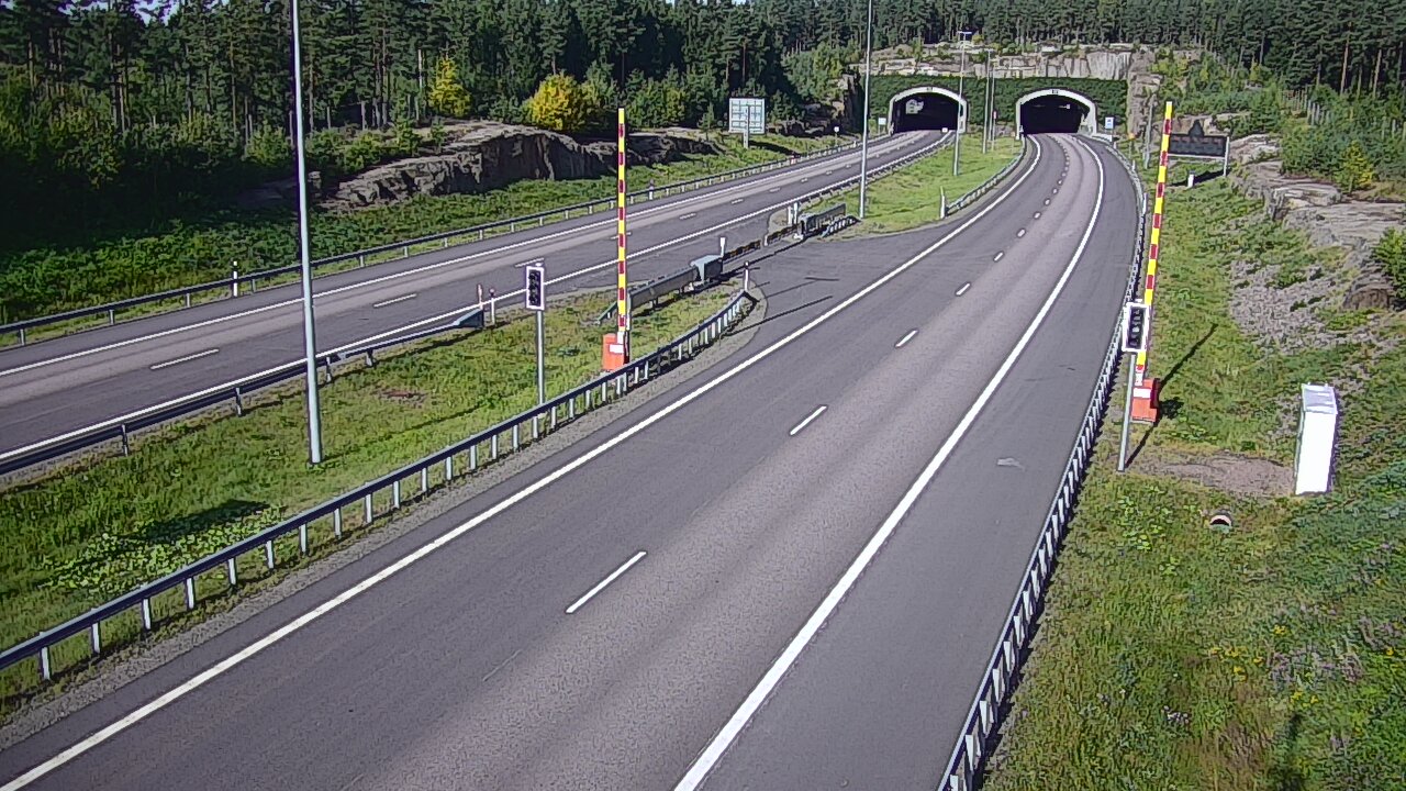 Weather Camera Image Road 7 Virolahti, Vaalimaan tunneli, boom east, Virolahti, Kymenlaakso