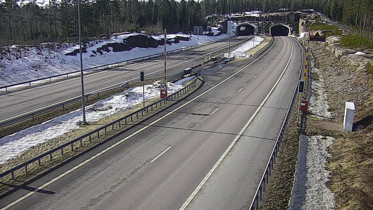 Kelikamerat Kuva Tie 7 Virolahti, Vaalimaan tunneli, puomi itä, Virolahti, Kymenlaakso