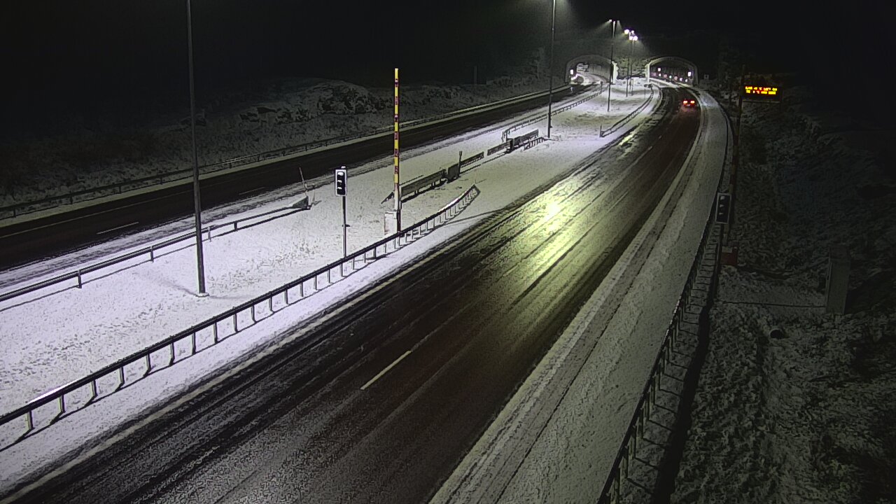 Kelikamerat Kuva Tie 7 Virolahti, Vaalimaan tunneli, puomi itä, Virolahti, Kymenlaakso