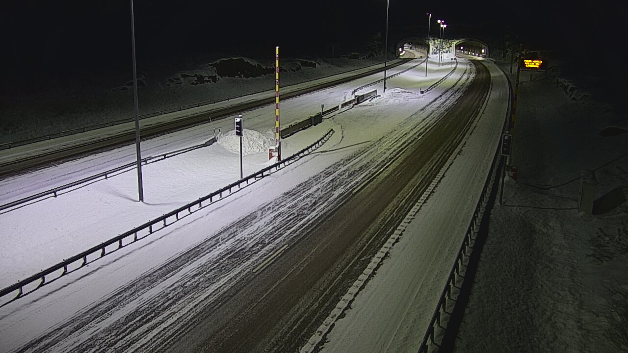 Kelikamerat Kuva Tie 7 Virolahti, Vaalimaan tunneli, puomi itä, Virolahti, Kymenlaakso