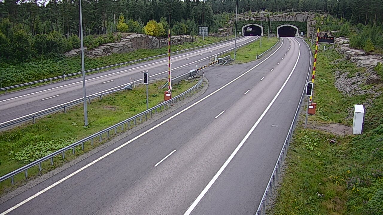 Kelikamerat Kuva Tie 7 Virolahti, Vaalimaan tunneli, puomi itä, Virolahti, Kymenlaakso