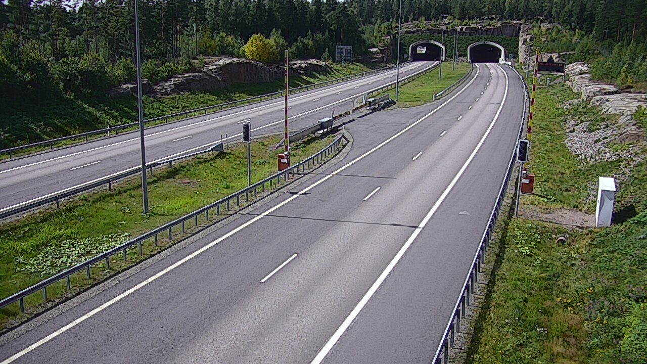 Kelikamerat Kuva Tie 7 Virolahti, Vaalimaan tunneli, puomi itä, Virolahti, Kymenlaakso