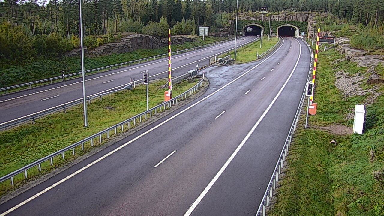 Kelikamerat Kuva Tie 7 Virolahti, Vaalimaan tunneli, puomi itä, Virolahti, Kymenlaakso