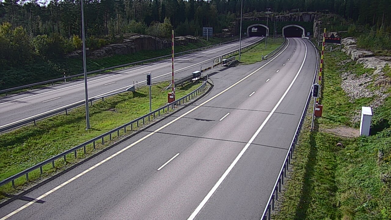 Kelikamerat Kuva Tie 7 Virolahti, Vaalimaan tunneli, puomi itä, Virolahti, Kymenlaakso
