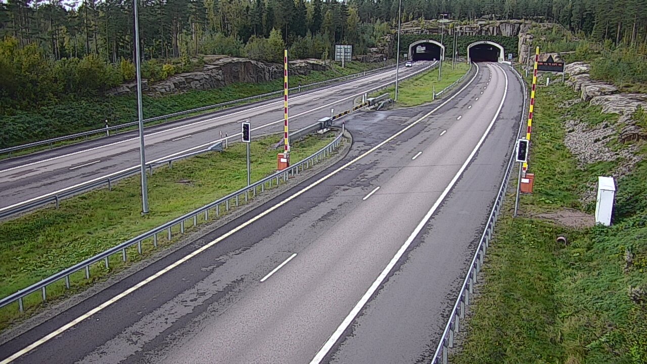 Kelikamerat Kuva Tie 7 Virolahti, Vaalimaan tunneli, puomi itä, Virolahti, Kymenlaakso