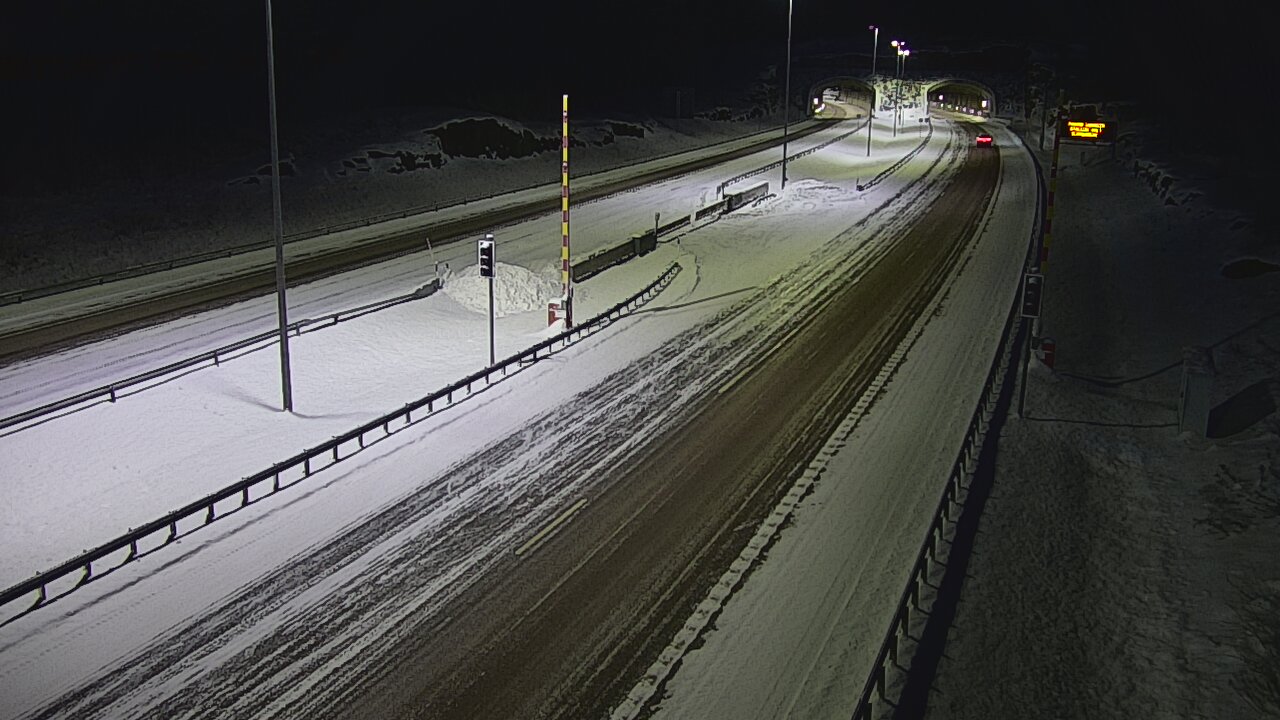 Kelikamerat Kuva Tie 7 Virolahti, Vaalimaan tunneli, puomi itä, Virolahti, Kymenlaakso