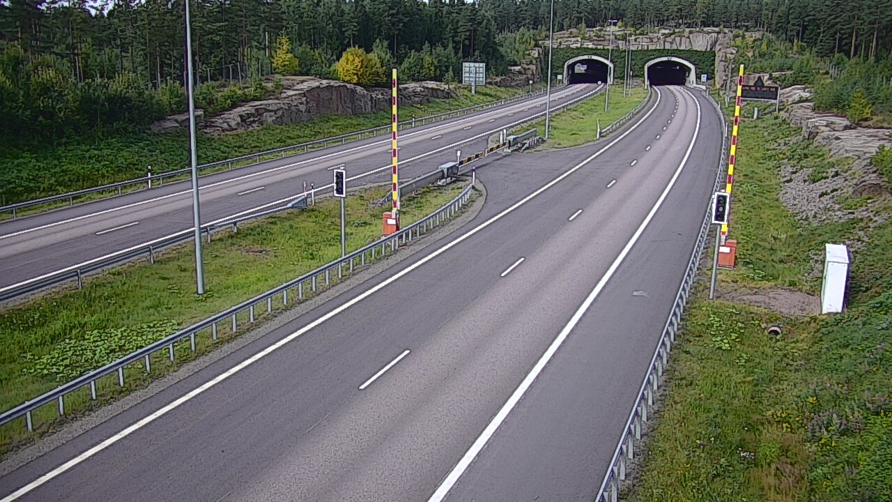 Weather Camera Image Road 7 Virolahti, Vaalimaan tunneli, boom east, Virolahti, Kymenlaakso