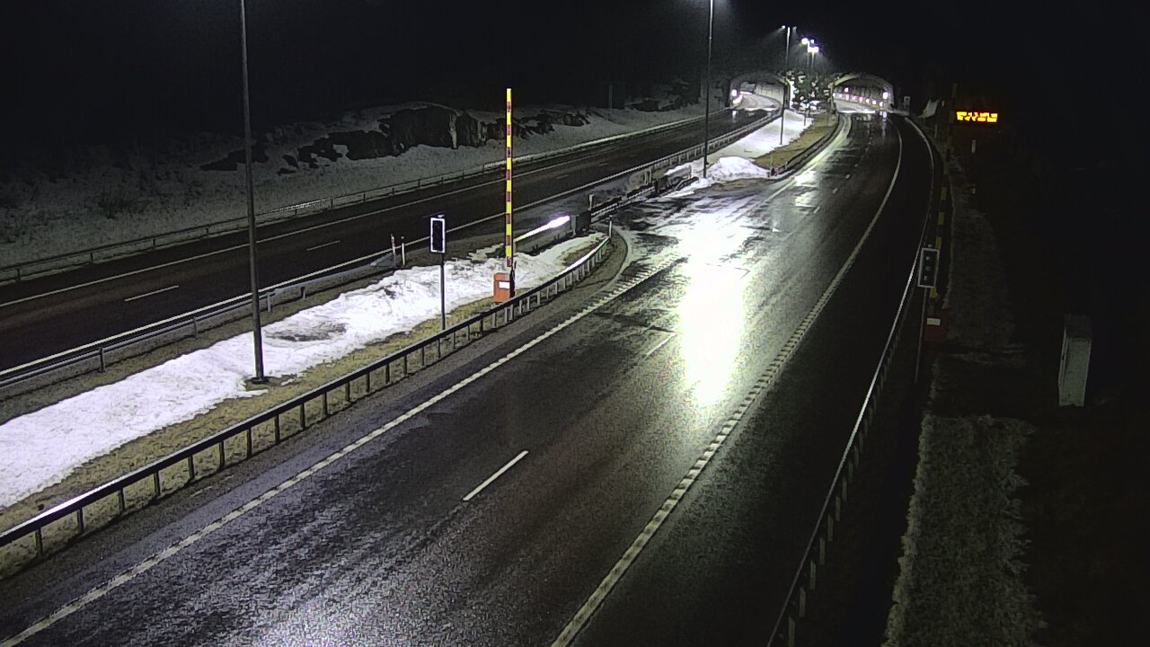 Kelikamerat Kuva Tie 7 Virolahti, Vaalimaan tunneli, puomi itä, Virolahti, Kymenlaakso