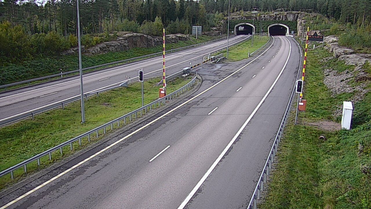 Kelikamerat Kuva Tie 7 Virolahti, Vaalimaan tunneli, puomi itä, Virolahti, Kymenlaakso