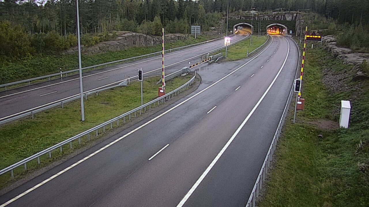 Kelikamerat Kuva Tie 7 Virolahti, Vaalimaan tunneli, puomi itä, Virolahti, Kymenlaakso