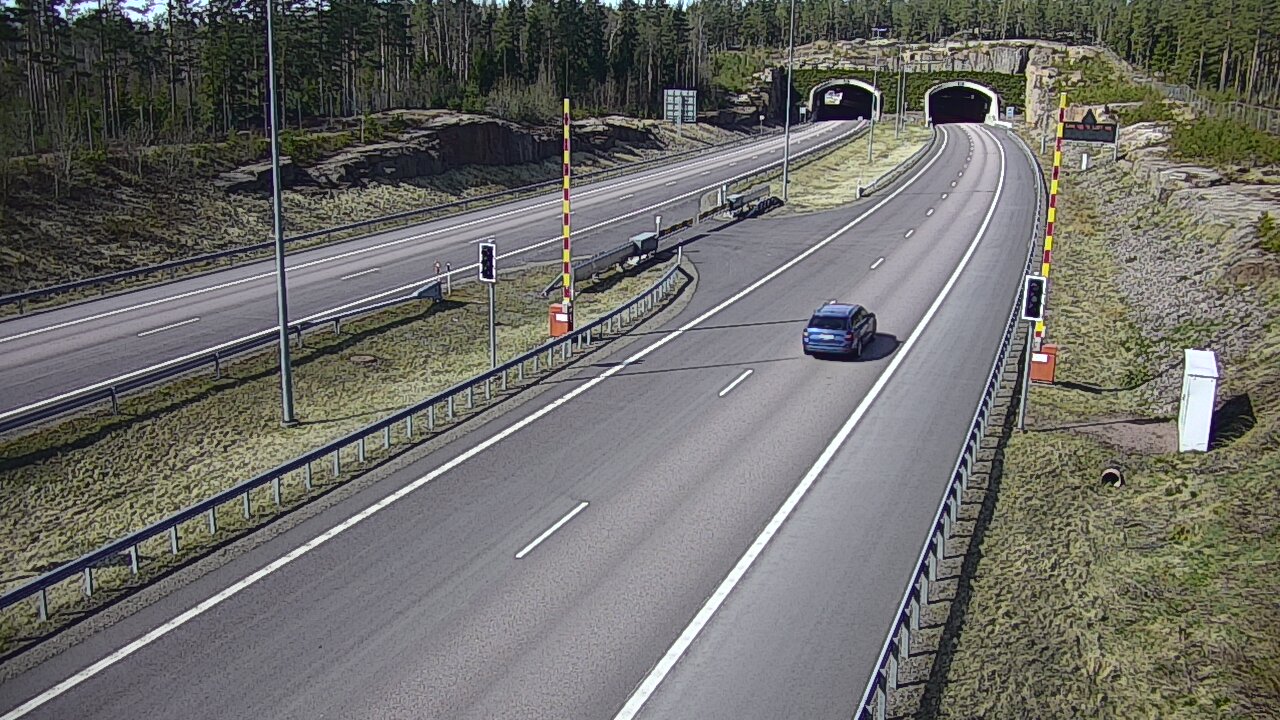Kelikamerat Kuva Tie 7 Virolahti, Vaalimaan tunneli, puomi itä, Virolahti, Kymenlaakso