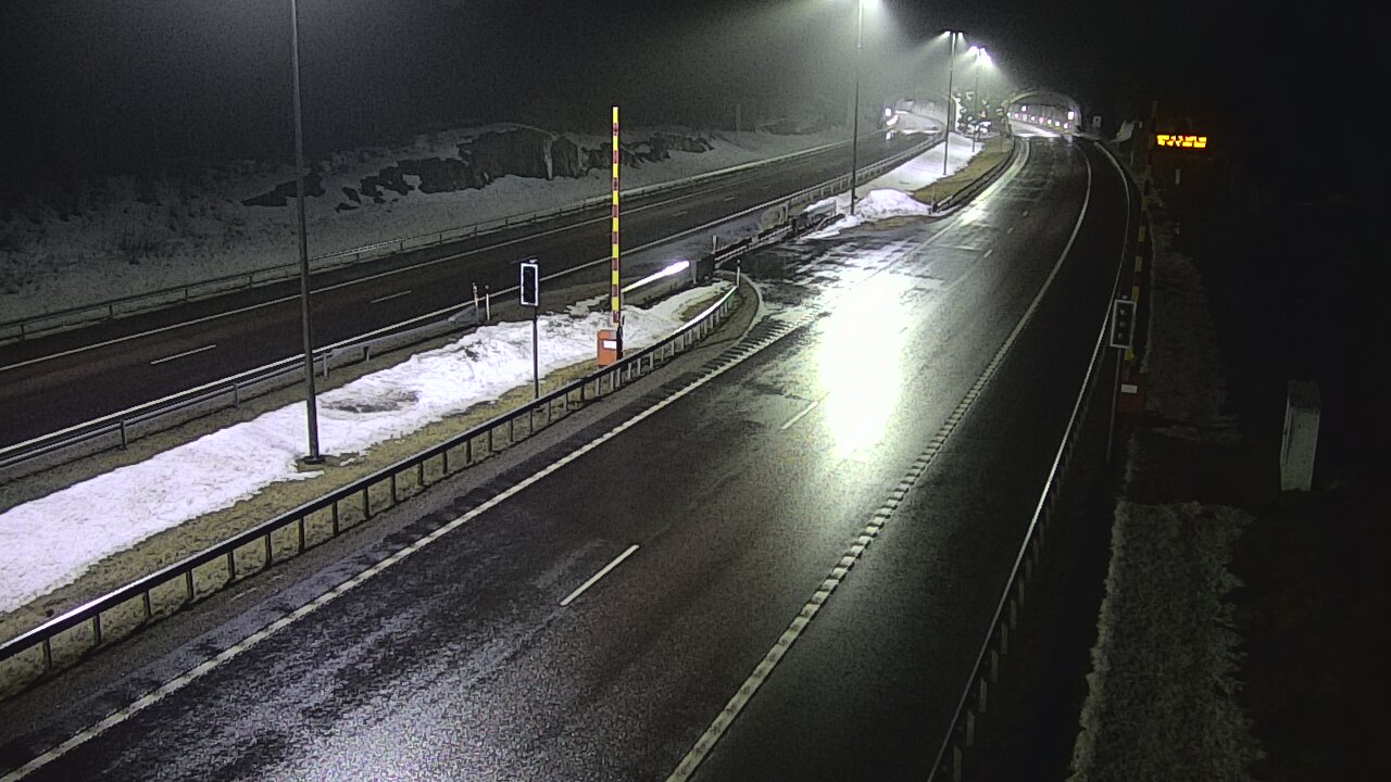 Kelikamerat Kuva Tie 7 Virolahti, Vaalimaan tunneli, puomi itä, Virolahti, Kymenlaakso