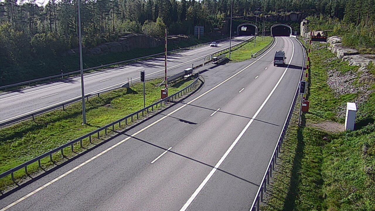 Kelikamerat Kuva Tie 7 Virolahti, Vaalimaan tunneli, puomi itä, Virolahti, Kymenlaakso