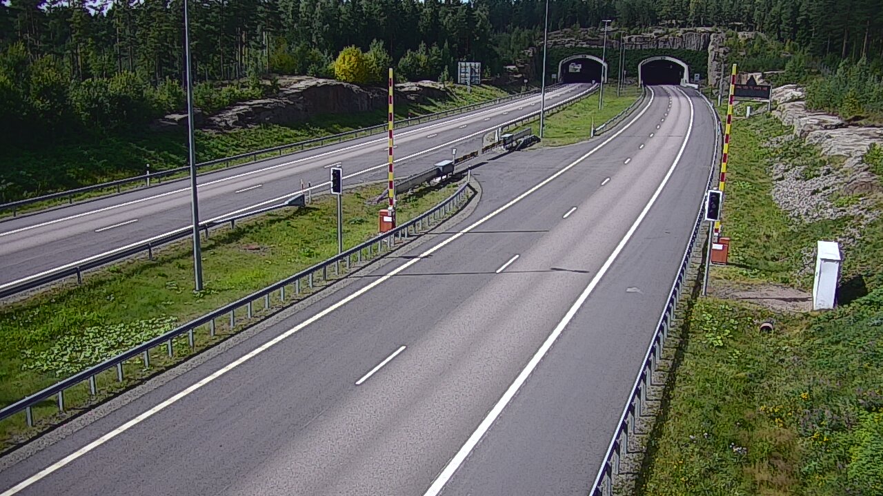 Kelikamerat Kuva Tie 7 Virolahti, Vaalimaan tunneli, puomi itä, Virolahti, Kymenlaakso