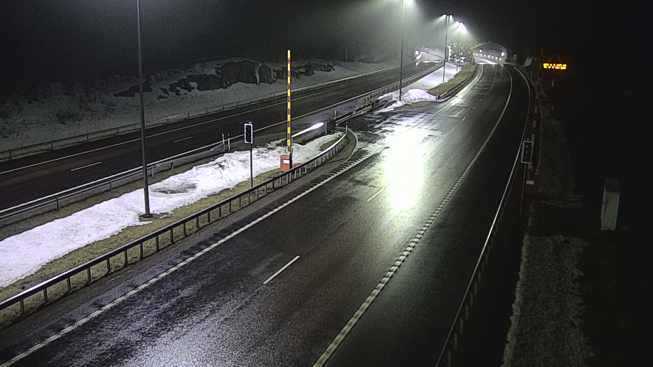 Kelikamerat Kuva Tie 7 Virolahti, Vaalimaan tunneli, puomi itä, Virolahti, Kymenlaakso