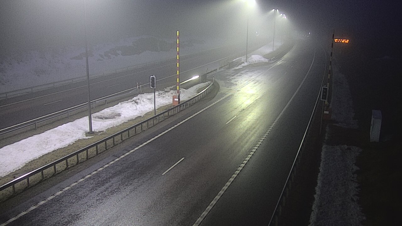 Kelikamerat Kuva Tie 7 Virolahti, Vaalimaan tunneli, puomi itä, Virolahti, Kymenlaakso