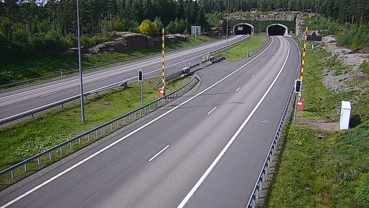 Kelikamerat Kuva Tie 7 Virolahti, Vaalimaan tunneli, puomi itä, Virolahti, Kymenlaakso