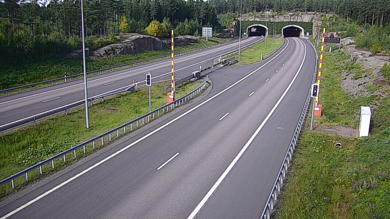 Weather Camera Image Road 7 Virolahti, Vaalimaan tunneli, boom east, Virolahti, Kymenlaakso