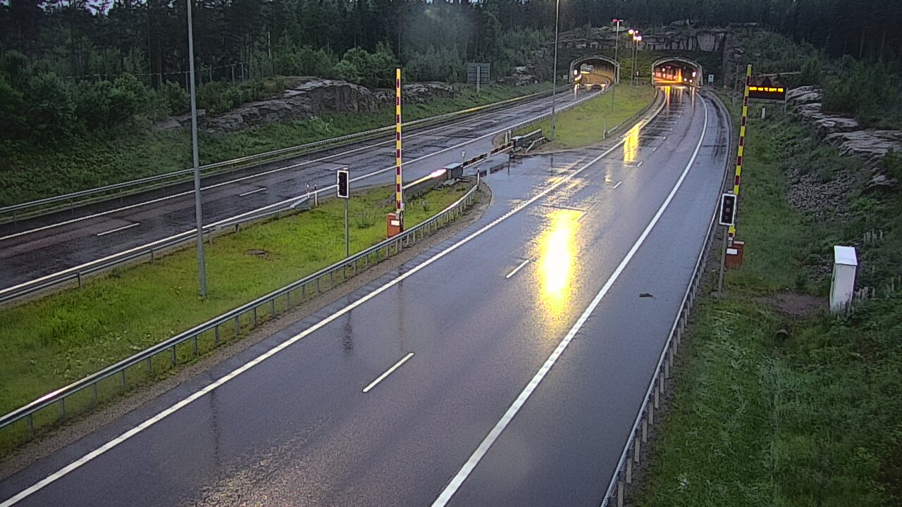 Kelikamerat Kuva Tie 7 Virolahti, Vaalimaan tunneli, puomi itä, Virolahti, Kymenlaakso