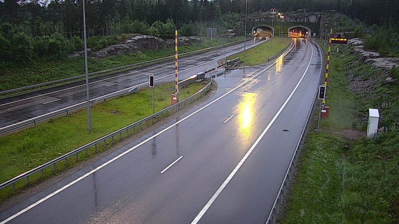 Kelikamerat Kuva Tie 7 Virolahti, Vaalimaan tunneli, puomi itä, Virolahti, Kymenlaakso