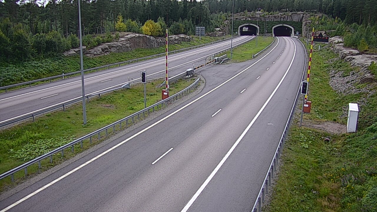 Kelikamerat Kuva Tie 7 Virolahti, Vaalimaan tunneli, puomi itä, Virolahti, Kymenlaakso