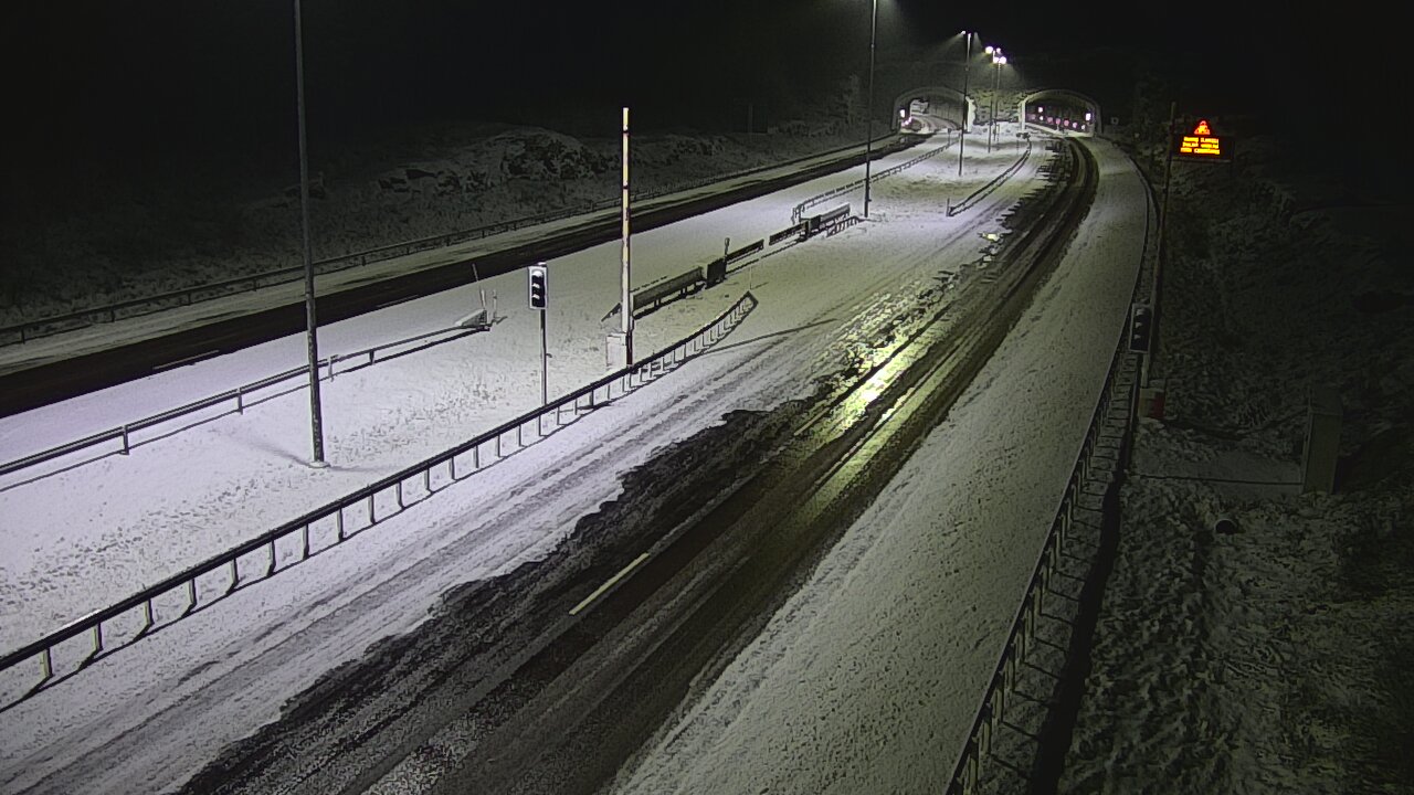 Kelikamerat Kuva Tie 7 Virolahti, Vaalimaan tunneli, puomi itä, Virolahti, Kymenlaakso