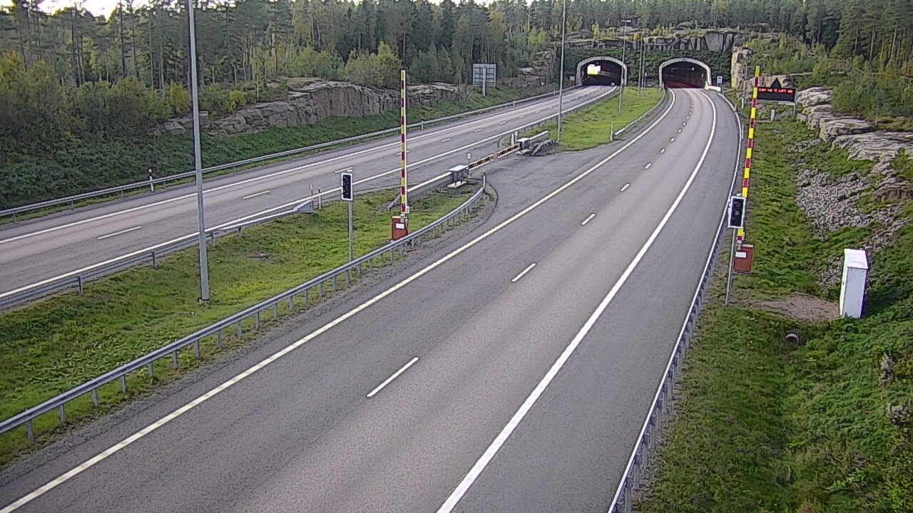 Kelikamerat Kuva Tie 7 Virolahti, Vaalimaan tunneli, puomi itä, Virolahti, Kymenlaakso