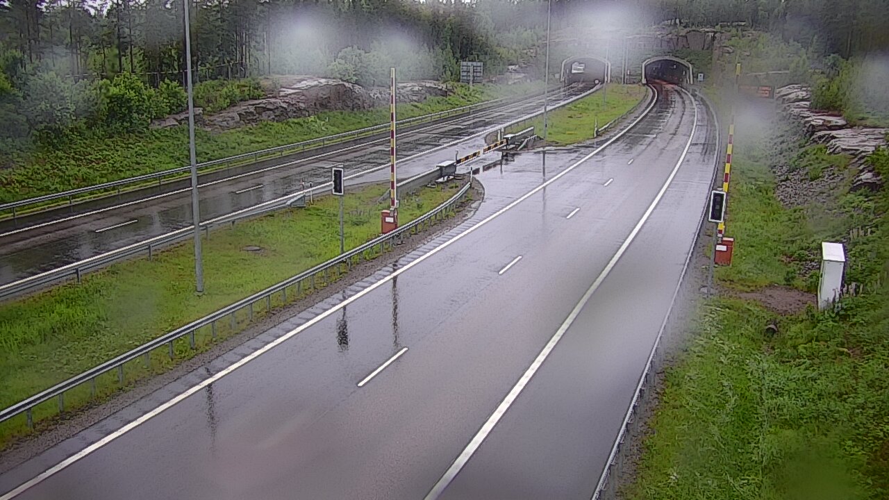 Kelikamerat Kuva Tie 7 Virolahti, Vaalimaan tunneli, puomi itä, Virolahti, Kymenlaakso