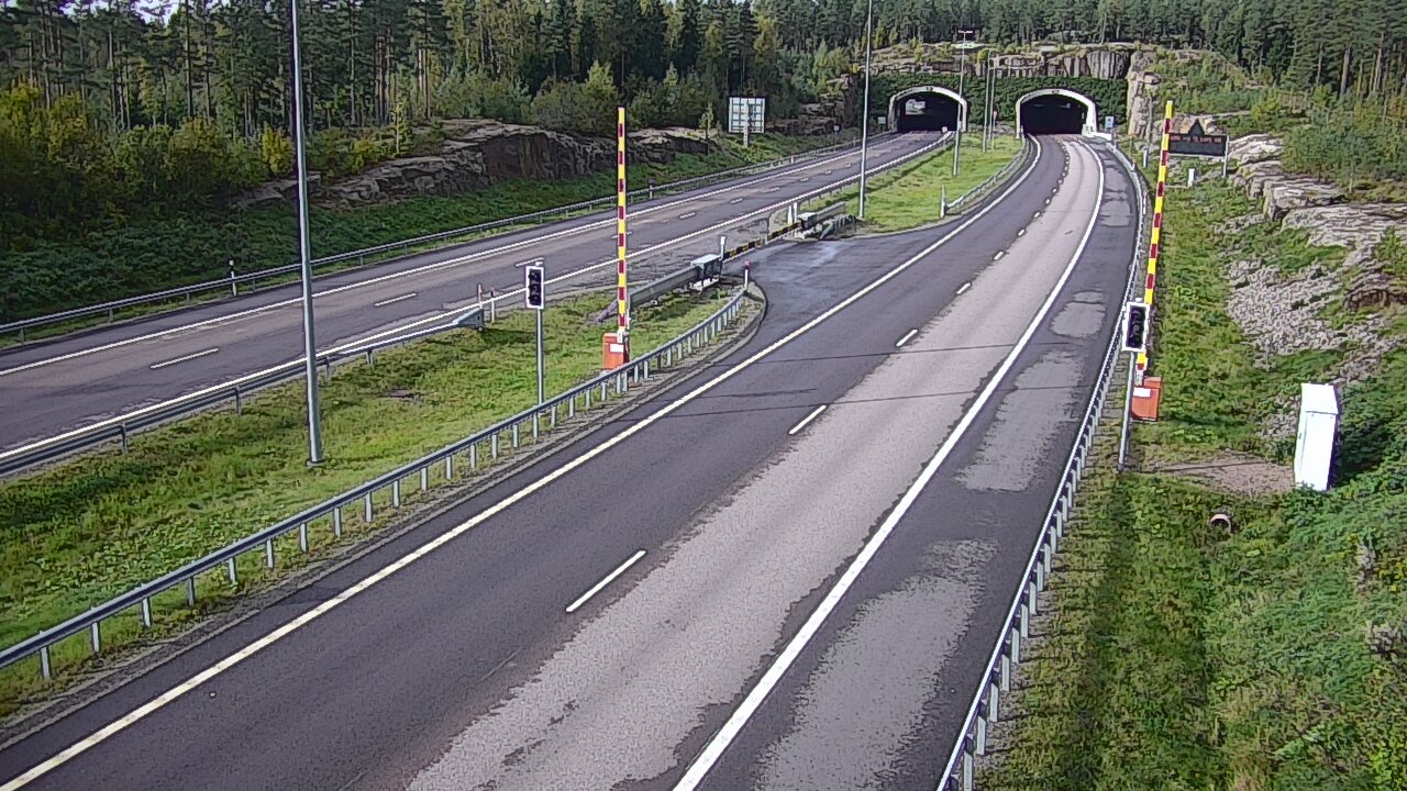 Kelikamerat Kuva Tie 7 Virolahti, Vaalimaan tunneli, puomi itä, Virolahti, Kymenlaakso