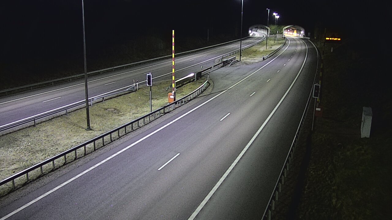 Kelikamerat Kuva Tie 7 Virolahti, Vaalimaan tunneli, puomi itä, Virolahti, Kymenlaakso