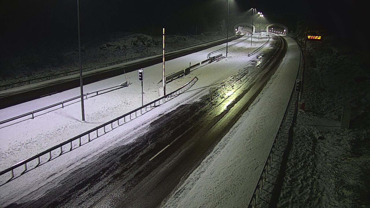 Kelikamerat Kuva Tie 7 Virolahti, Vaalimaan tunneli, puomi itä, Virolahti, Kymenlaakso