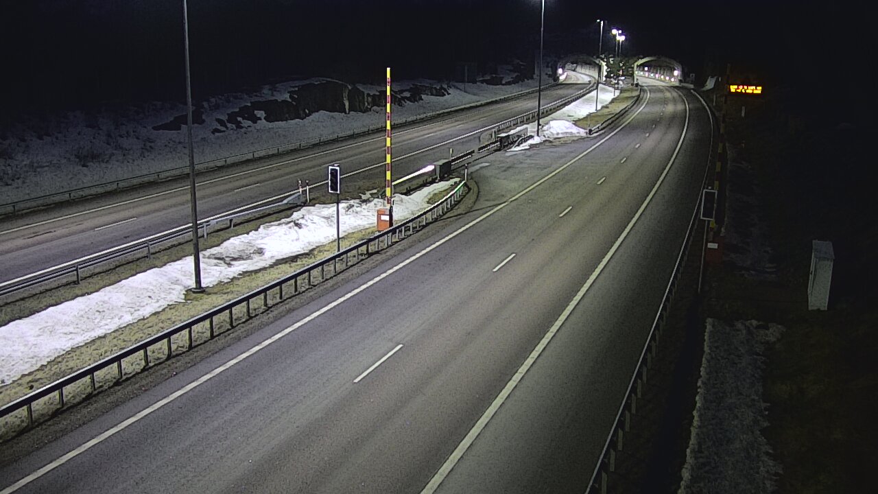 Kelikamerat Kuva Tie 7 Virolahti, Vaalimaan tunneli, puomi itä, Virolahti, Kymenlaakso