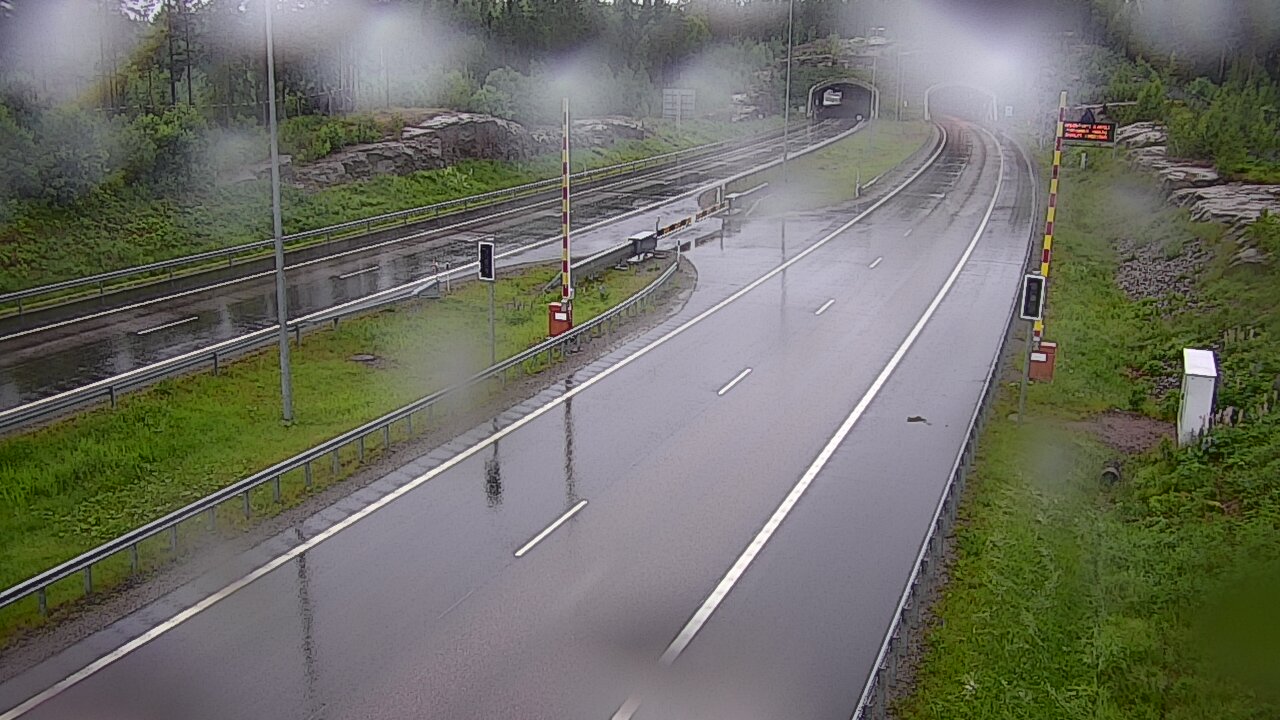 Kelikamerat Kuva Tie 7 Virolahti, Vaalimaan tunneli, puomi itä, Virolahti, Kymenlaakso