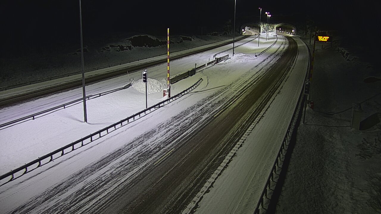 Kelikamerat Kuva Tie 7 Virolahti, Vaalimaan tunneli, puomi itä, Virolahti, Kymenlaakso