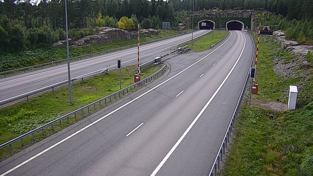 Kelikamerat Kuva Tie 7 Virolahti, Vaalimaan tunneli, puomi itä, Virolahti, Kymenlaakso